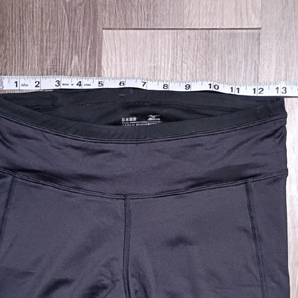 Mizuno Black‎ Performance Leggings Size L - Picture 2 of 8